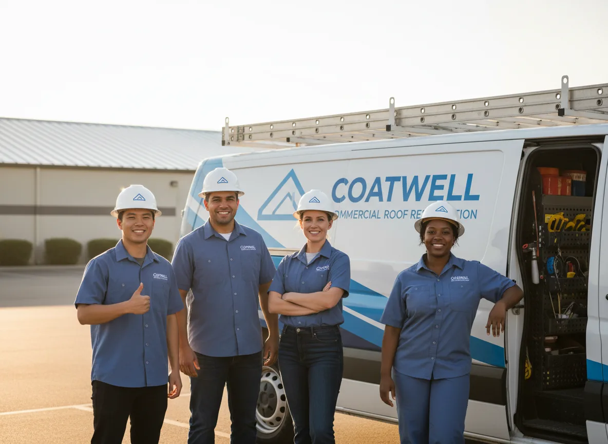 Commercial roof coating company in Cunningham, TN